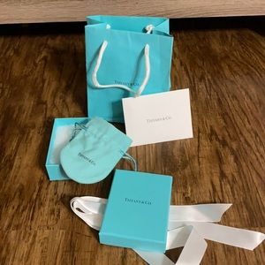 Tiffany's Box, Dust Bag, Bow Tie w Bag